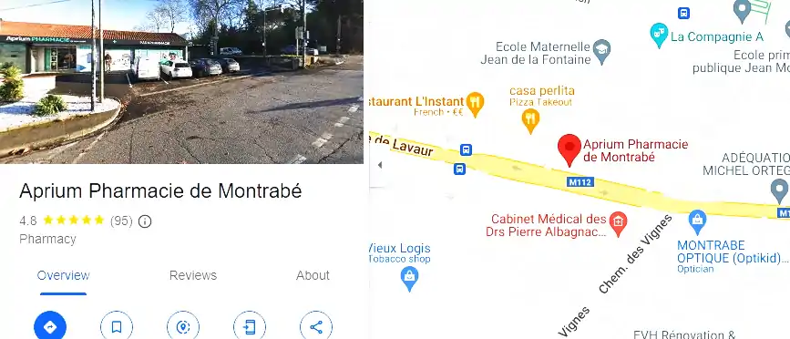 Horaire pharmacie de garde à Montrabé