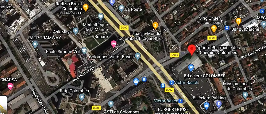 Horaire pharmacie de garde à Colombes