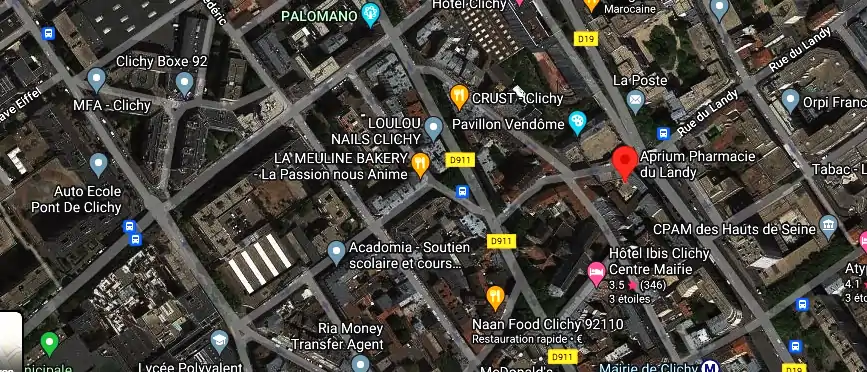 Horaire pharmacie de garde à Clichy