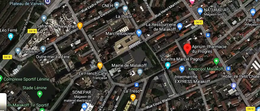 Horaire pharmacie de garde à Malakoff