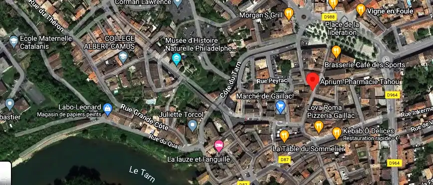 Horaire pharmacie de garde à Gaillac