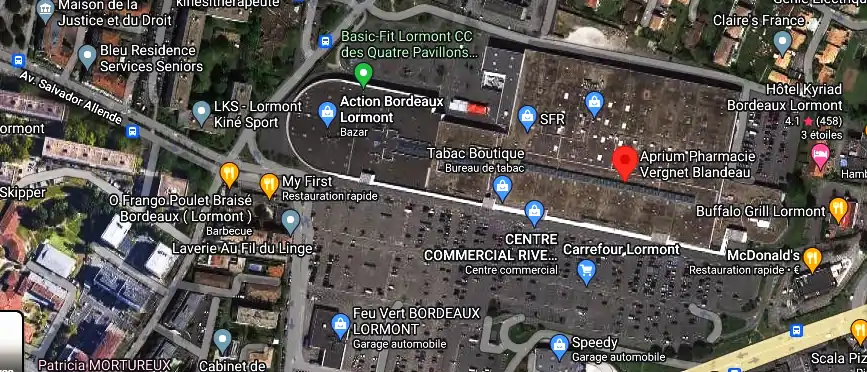 Horaire pharmacie de garde à Lormont