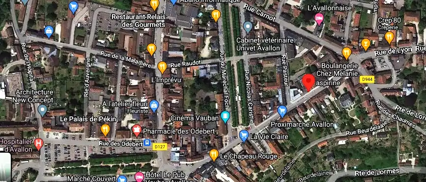 Horaire pharmacie de garde à Avallon