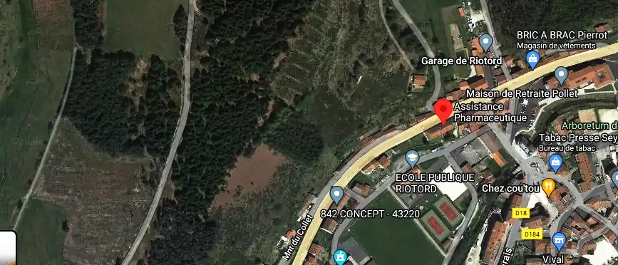 Horaire pharmacie de garde à Riotord