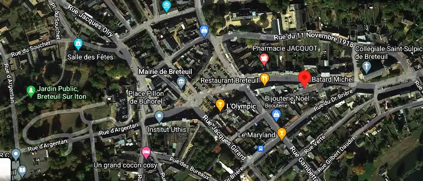 Horaire pharmacie de garde à Breteuil