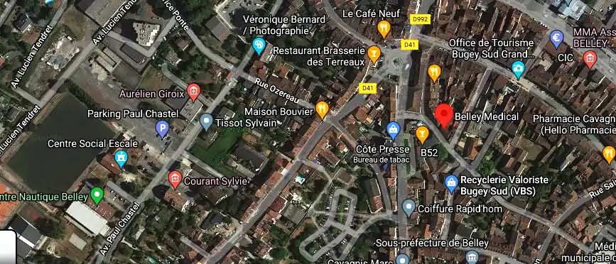 Horaire pharmacie de garde à Belley