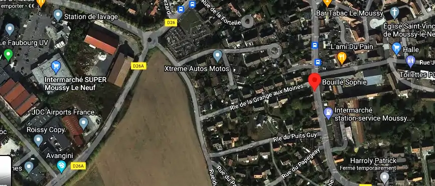 Horaire pharmacie de garde à Moussy-le-Neuf