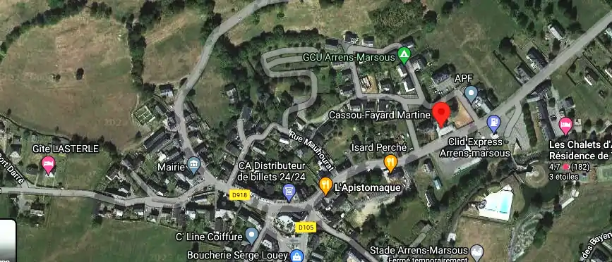 Horaire pharmacie de garde à Arrens-Marsous