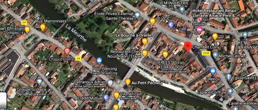 Horaire pharmacie de garde à Raon-l'Étape