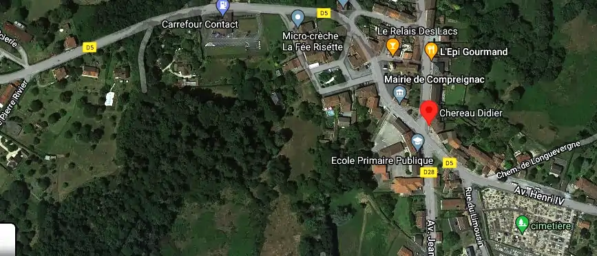 Horaire pharmacie de garde à Compreignac