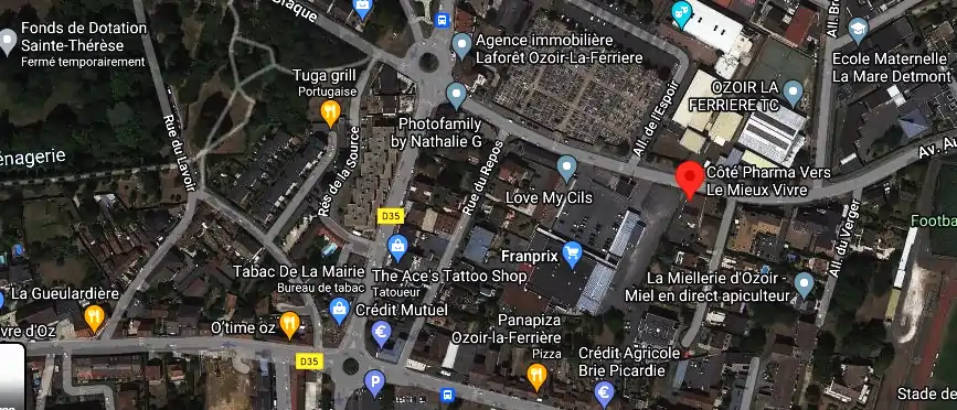 Horaire pharmacie de garde à Ozoir-la-Ferrière