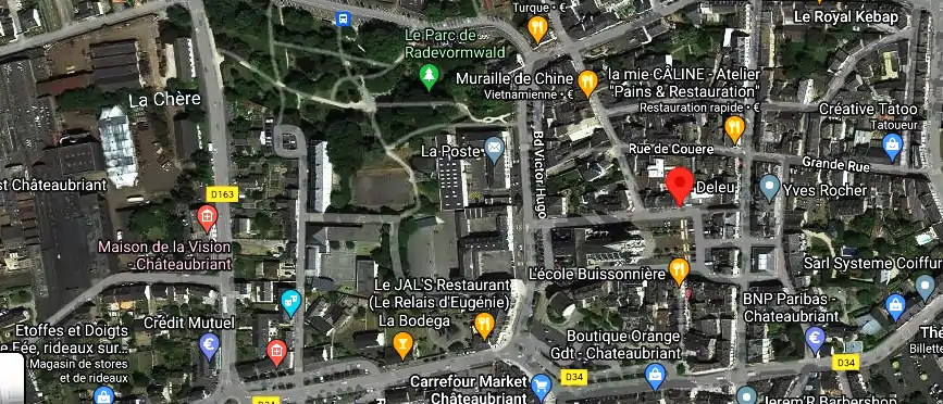 Horaire pharmacie de garde à Châteaubriant
