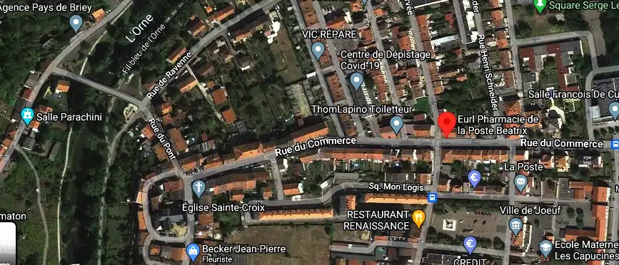 Horaire pharmacie de garde à Jœuf
