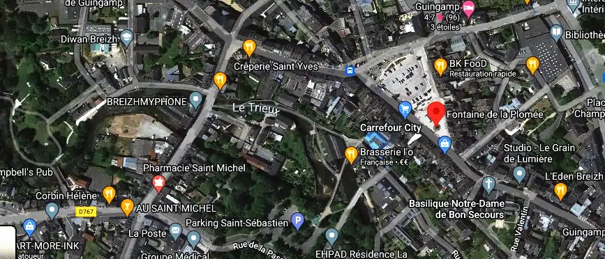 Horaire pharmacie de garde à Guingamp