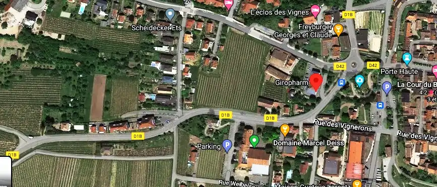 Horaire pharmacie de garde à 68750 Bergheim