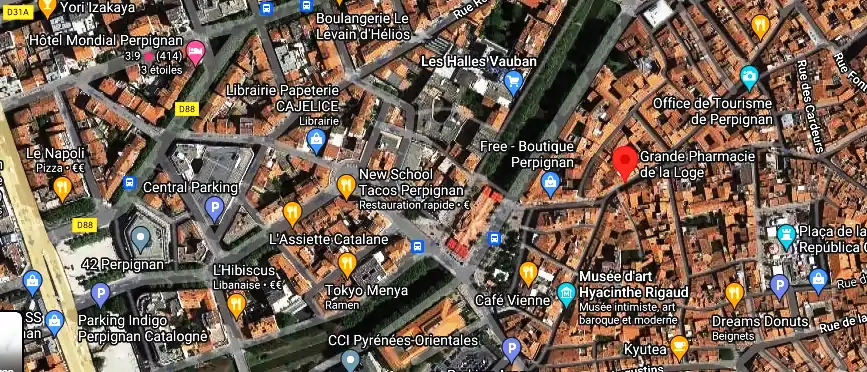 Horaire pharmacie de garde à Perpignan