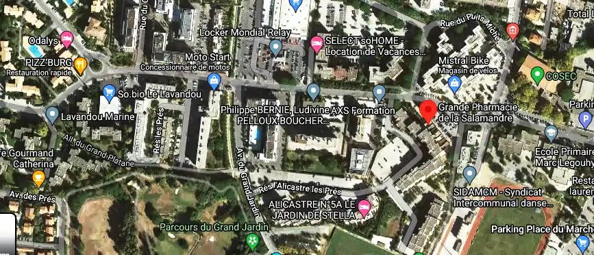 Horaire pharmacie de garde à Le Lavandou
