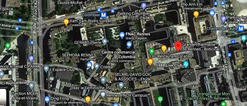 Horaire pharmacie de garde à Rennes