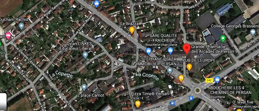 Horaire pharmacie de garde à Persan