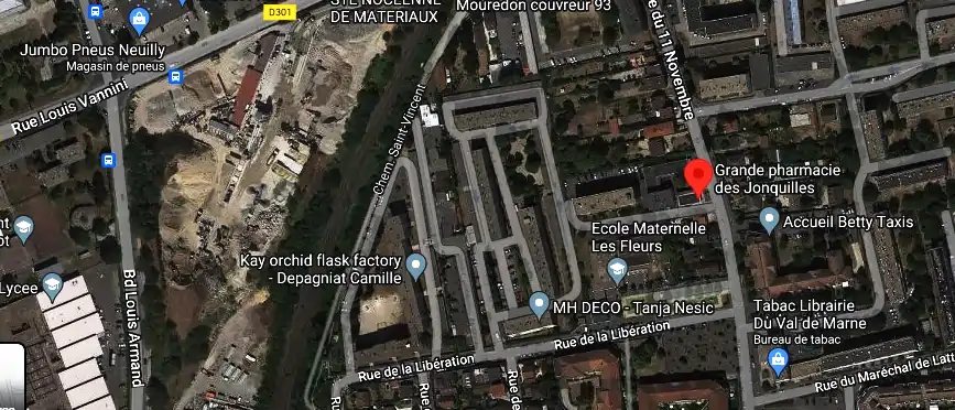 Horaire pharmacie de garde à Neuilly-sur-Marne