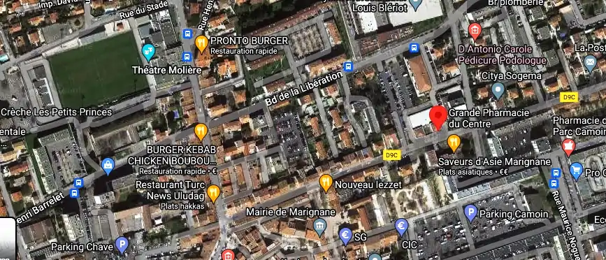 Horaire pharmacie de garde à Marignane