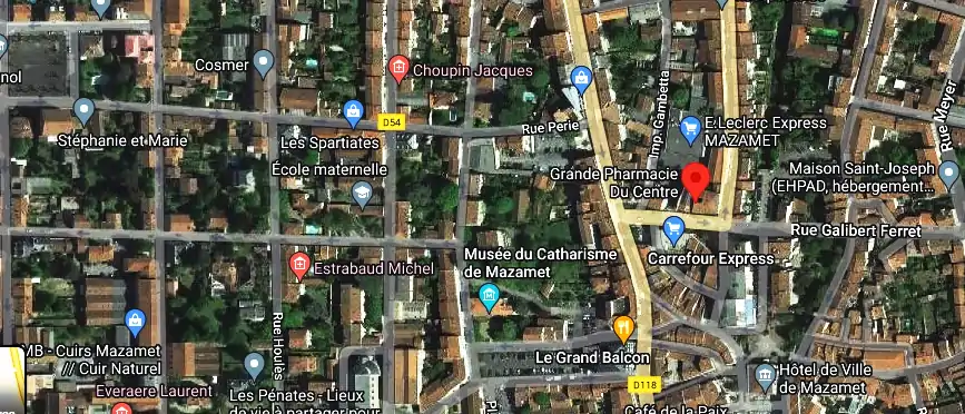 Horaire pharmacie de garde à Mazamet