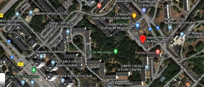 Horaire pharmacie de garde à Évry-Courcouronnes