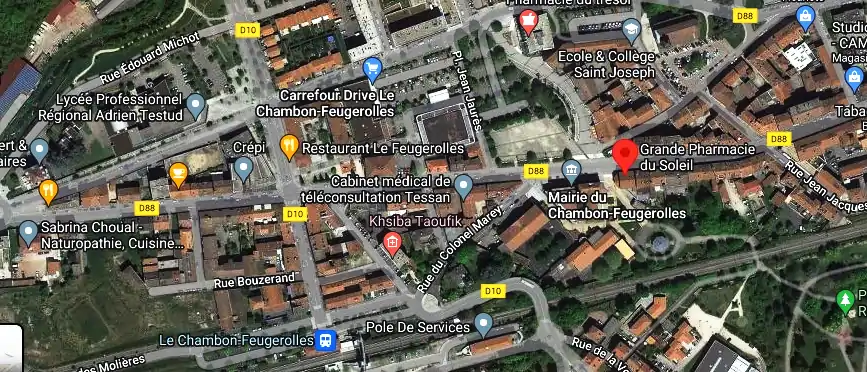 Horaire pharmacie de garde à Le Chambon-Feugerolles