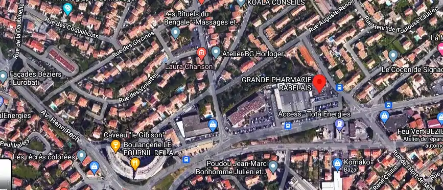 GRANDE PHARMACIE RABELAIS à Béziers