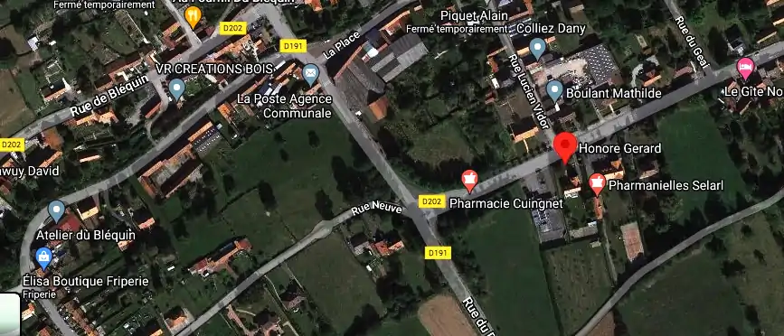 Horaire pharmacie de garde à Nielles-lès-Bléquin