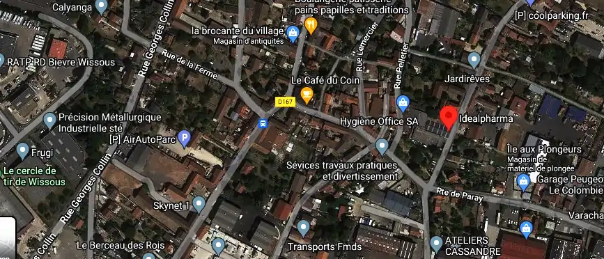 Horaire pharmacie de garde à Wissous
