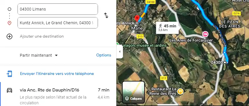 Horaire pharmacie de garde à Mane
