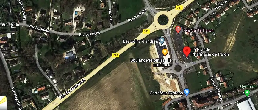 Horaire pharmacie de garde à Paron