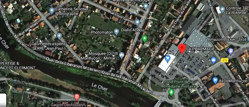 Horaire pharmacie de garde à Montluçon