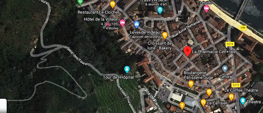 Horaire pharmacie de garde à Tournon-sur-Rhône