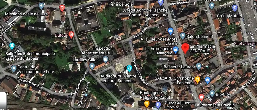 Horaire pharmacie de garde à Lure
