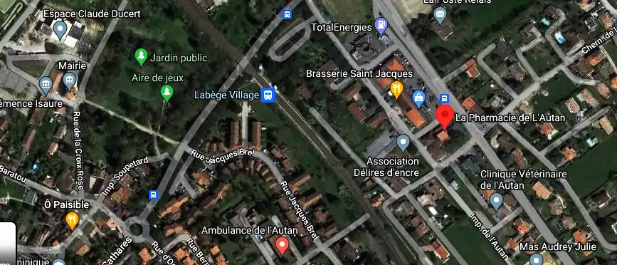 Horaire pharmacie de garde à Labège
