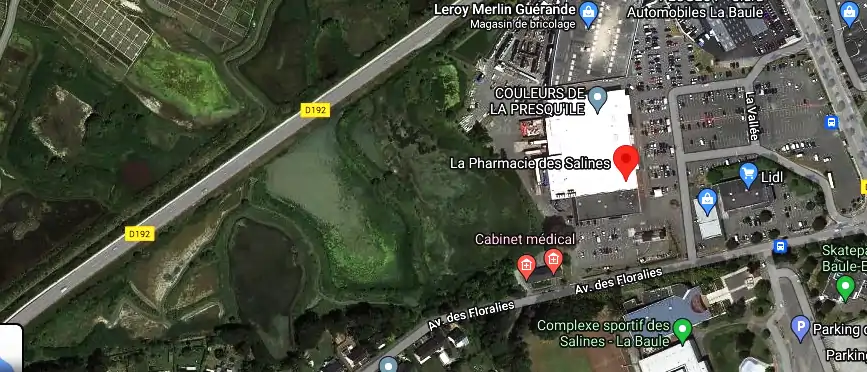 Horaire pharmacie de garde à Guérande