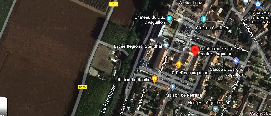 Horaire pharmacie de garde à Aiguillon