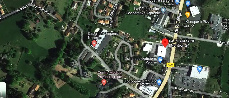 Horaire pharmacie de garde à Nontron