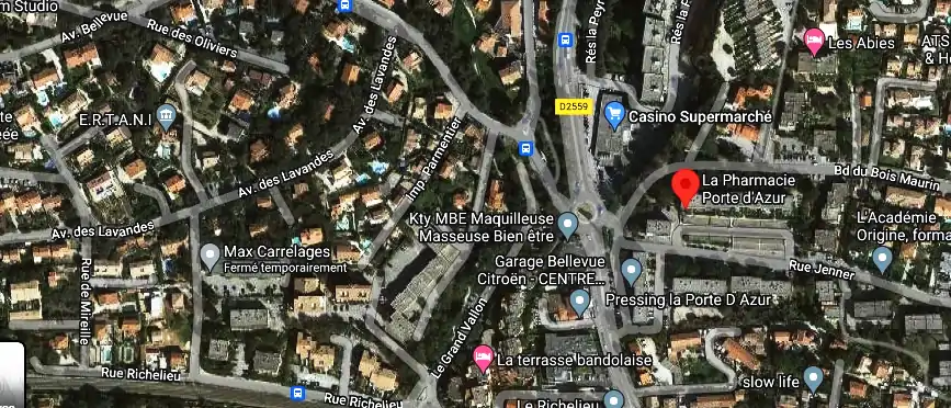 Horaire pharmacie de garde à Bandol