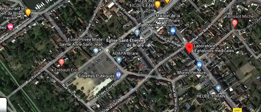 Horaire pharmacie de garde à Briare