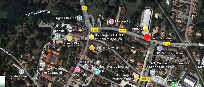 Horaire pharmacie de garde à Salles