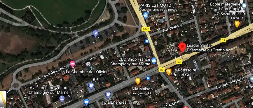 Horaire pharmacie de garde à Champigny-sur-Marne