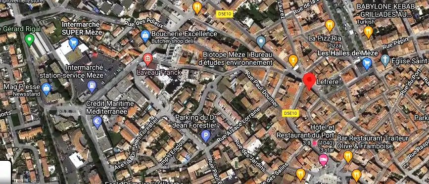 Horaire pharmacie de garde à Mèze