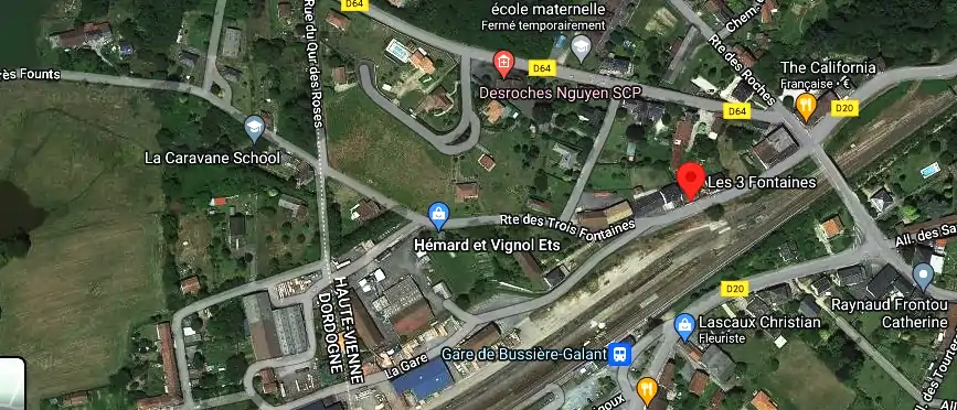 Horaire pharmacie de garde à Bussière-Galant