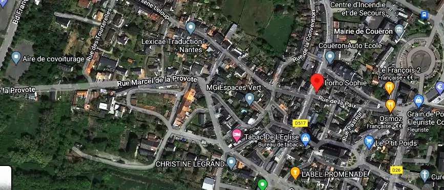 Horaire pharmacie de garde à Couëron