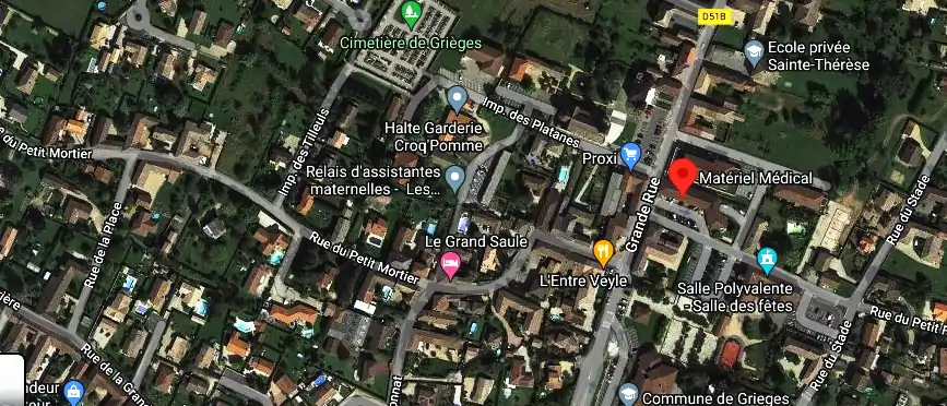 Horaire pharmacie de garde à Grièges