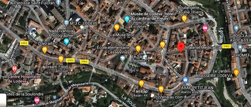 Horaire pharmacie de garde à Lodève