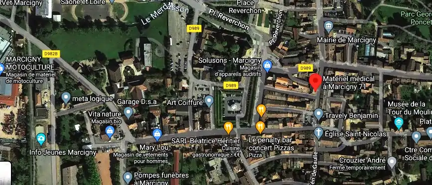 Horaire pharmacie de garde à Marcigny